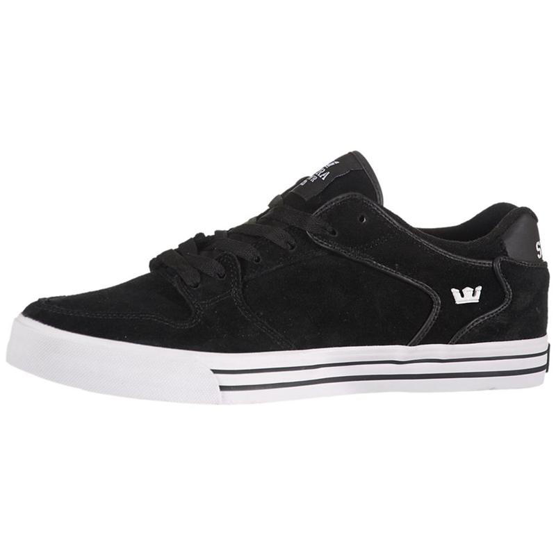 Buty Supra VAIDER LOW - Sneakersy Niskie Damskie - Czarne (RTIJ-85312)